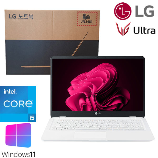 [LG] 신품박스/21년 출시/단기사용 15U50P i5-11세대/16G/SSD512G/WIN11 탑재 S급 중고노트북